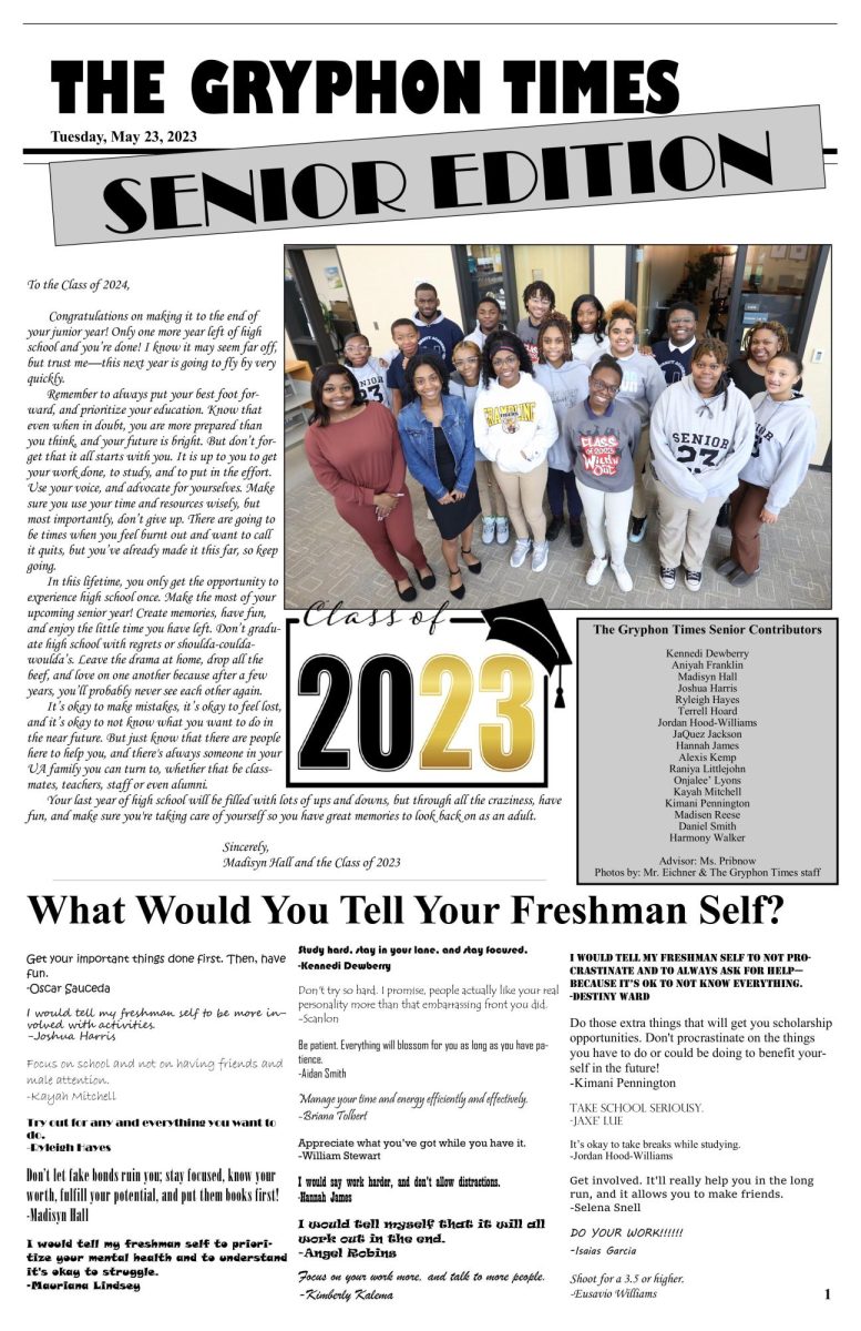 May 23, 2023 Senior Edition