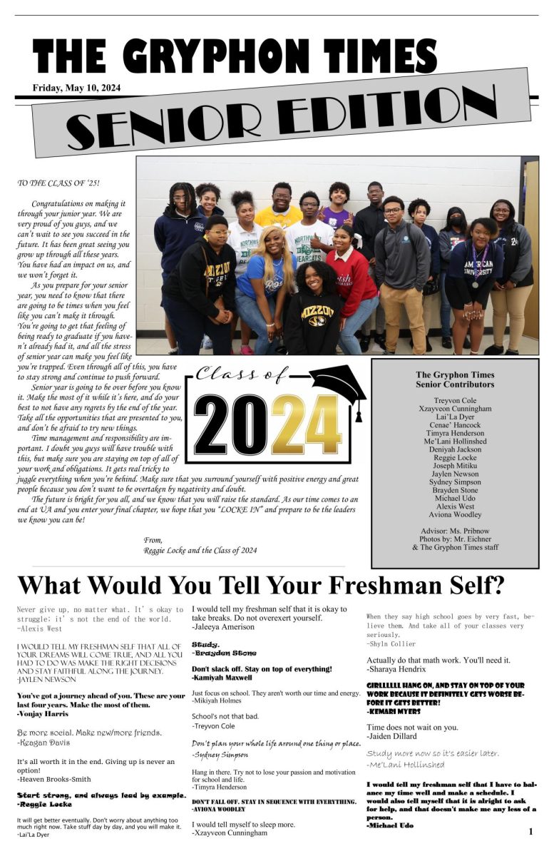 May 10,2024 Senior Edition