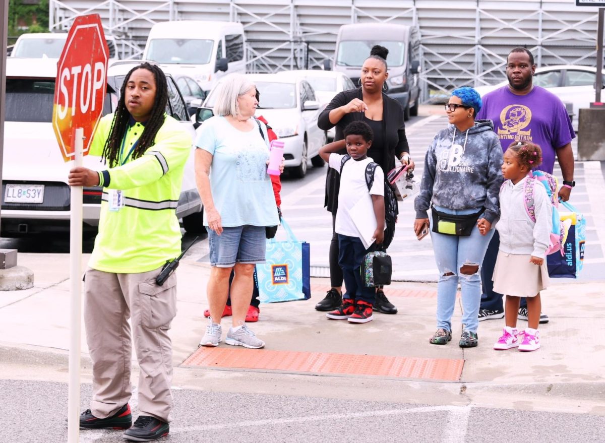 Officer Troy Bennet makes sure students stay safe while at school.