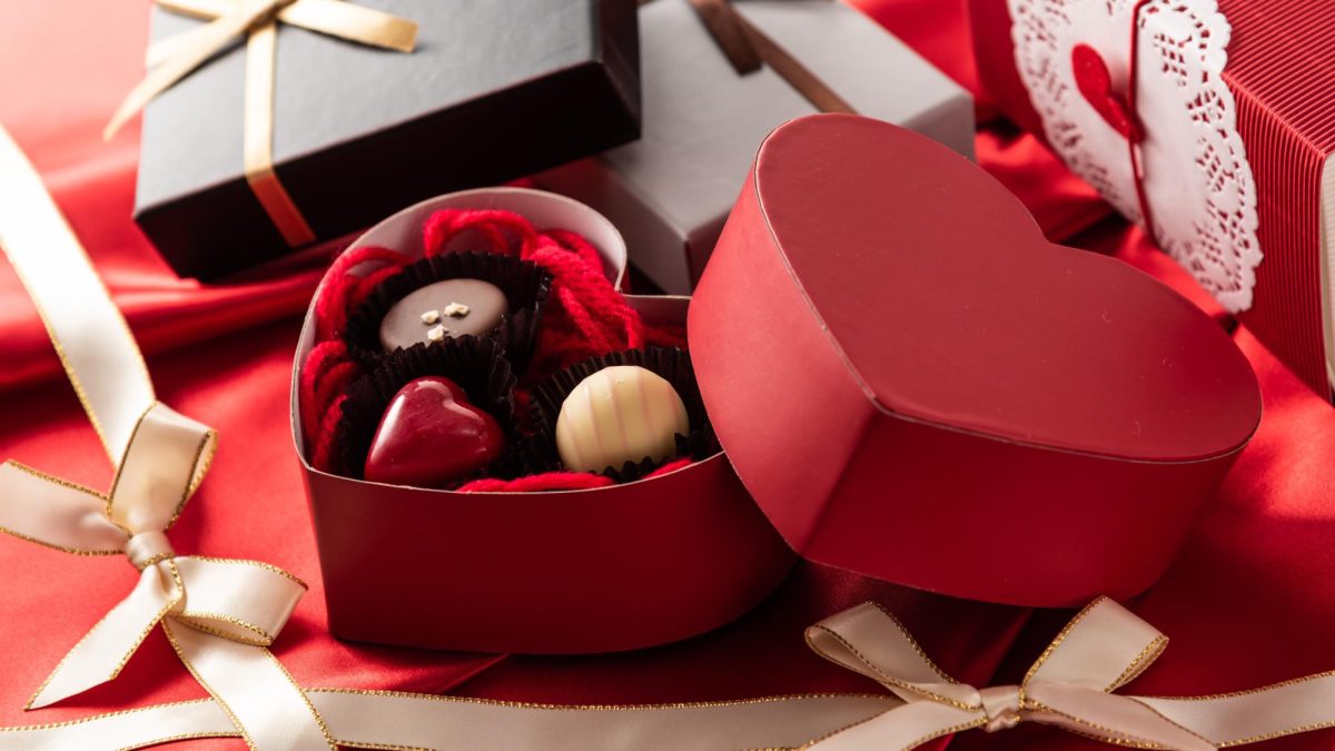 Assorted chocolates might be the key to your loved one's heart.