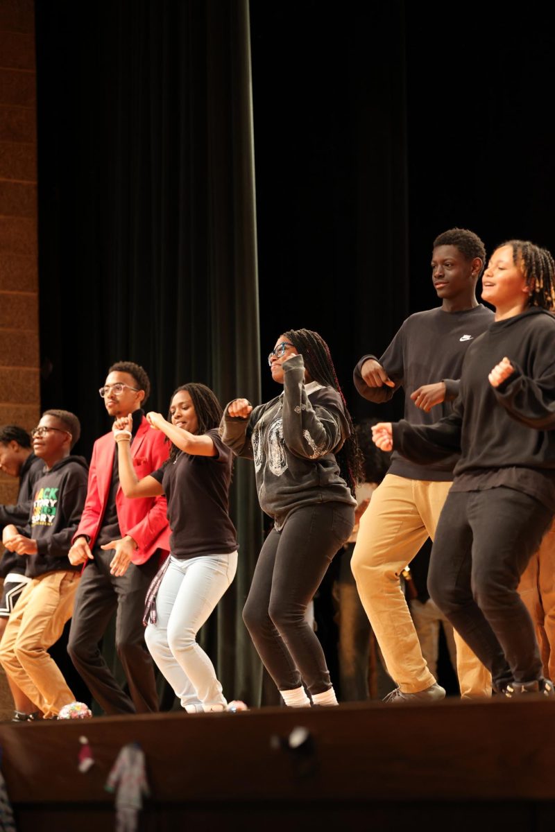 Mr. Clark’s PE classes participated in a dance unit under the direction of Ms. De Barker.