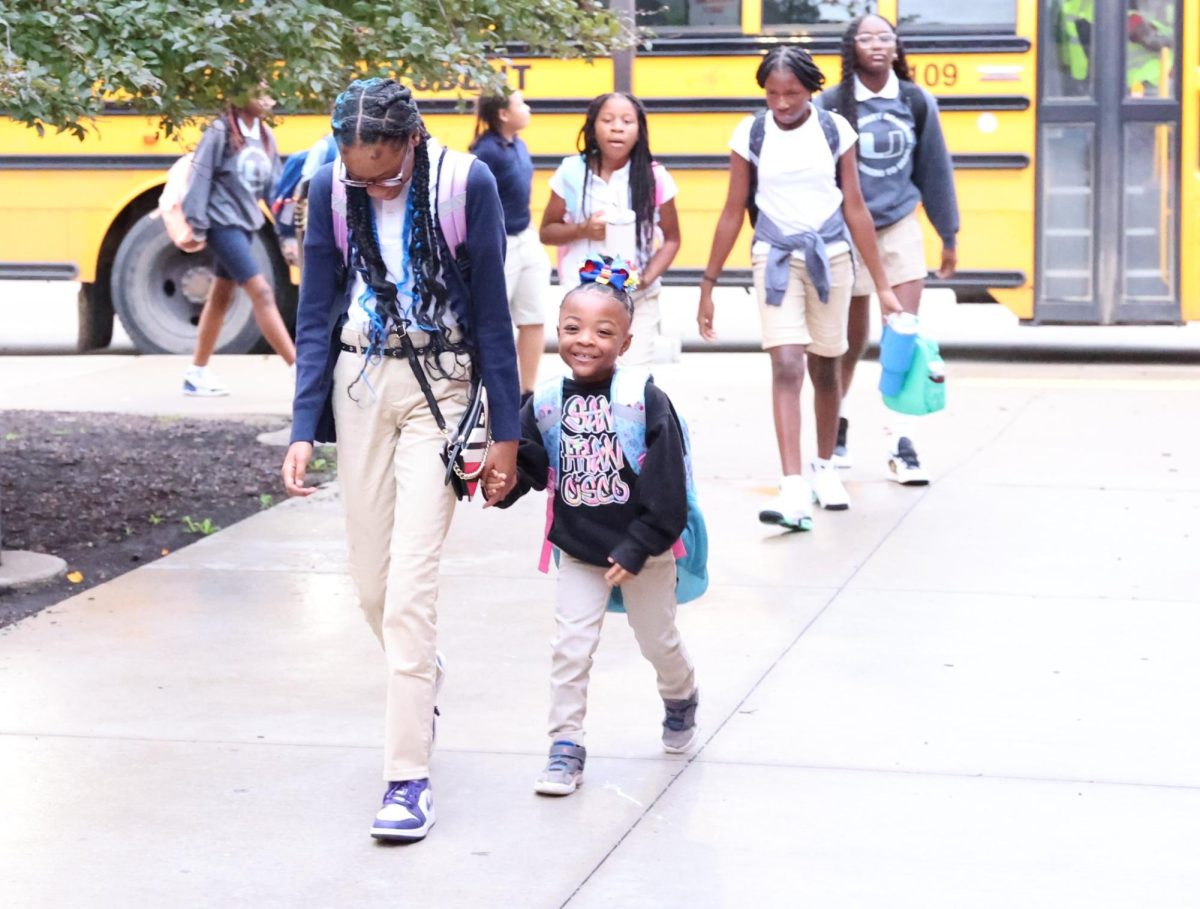 As a K-12 school community, UA’s older and younger students often share the same spaces and experiences.