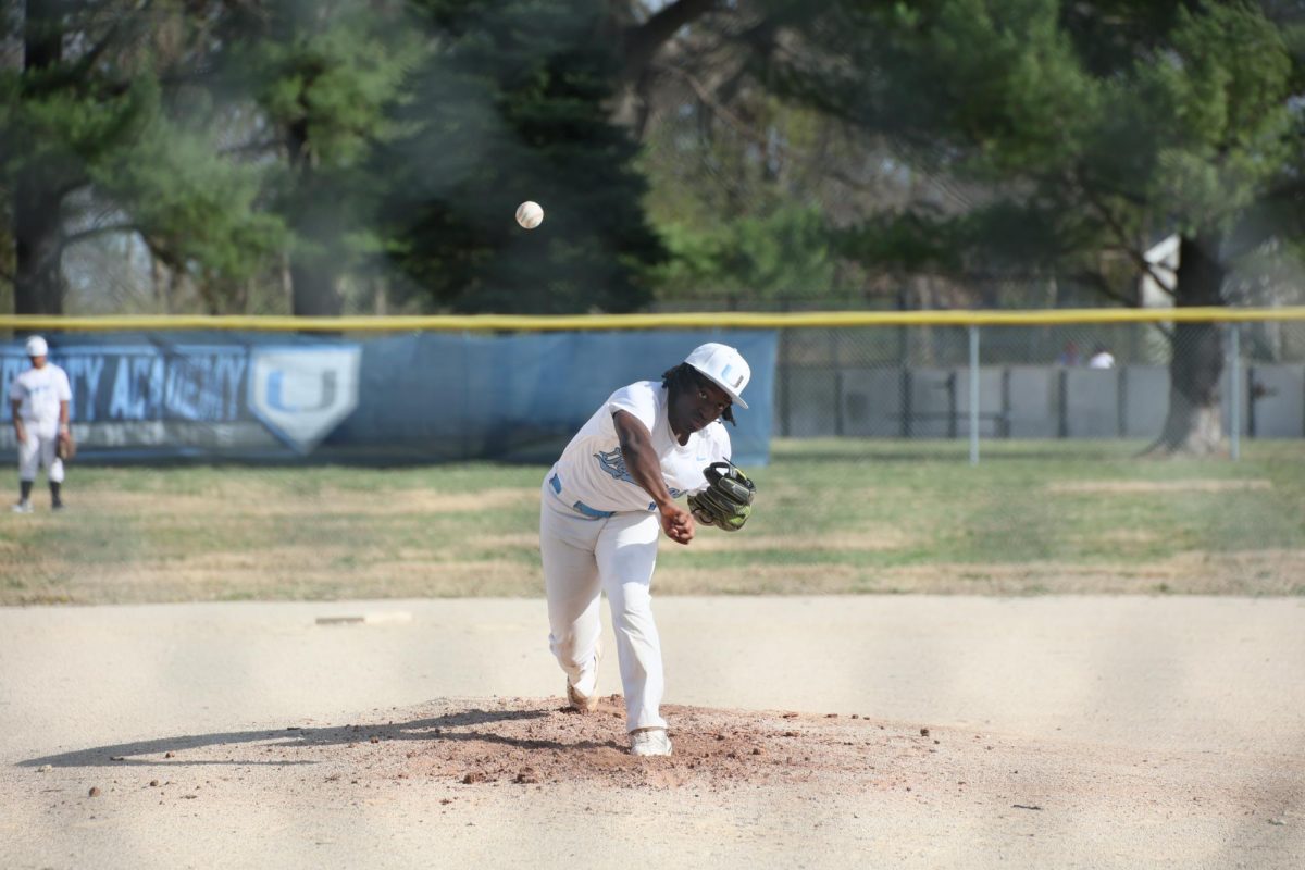 Christopher Nolan pitched at the home opener against Pembroke.